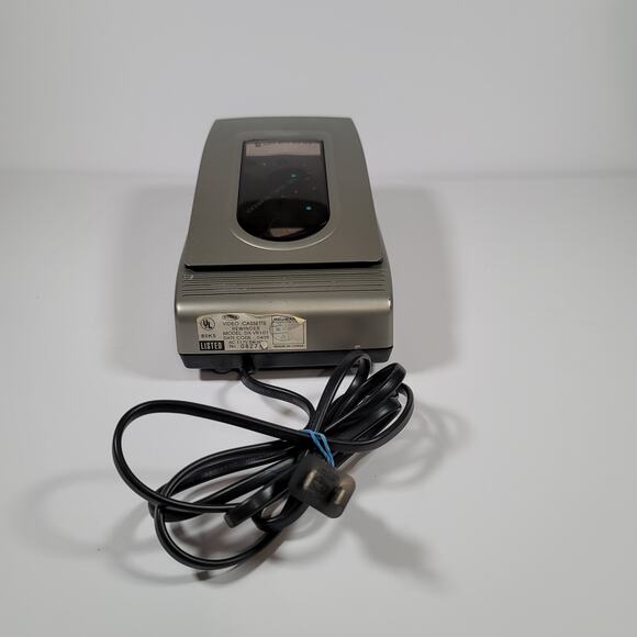 Dynex DX-VR101 VHS Rewinder Video Cassette Tape Auto Stop Rewind Soft Eject - Picture 4 of 6